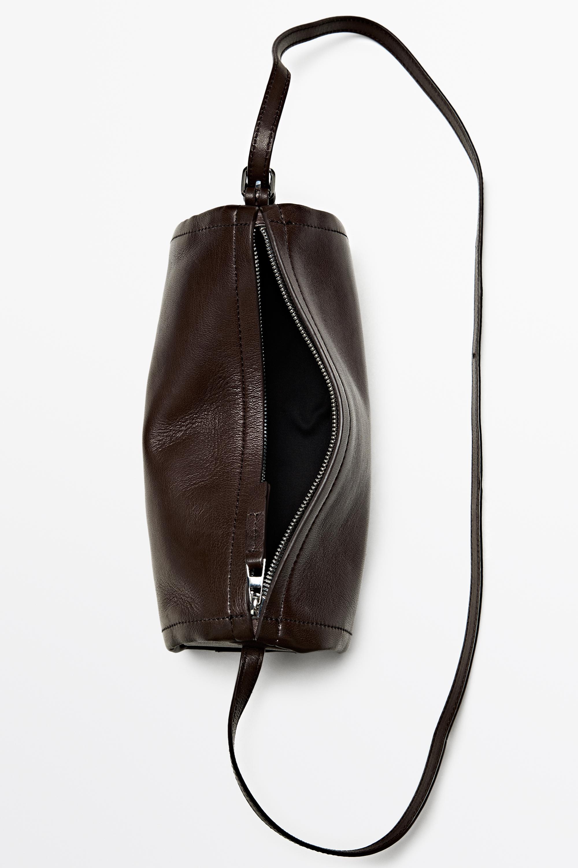 Sac bandoulière en cuir nappa
